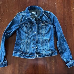 LOFT Classic Trucker Blue Jean Jacket